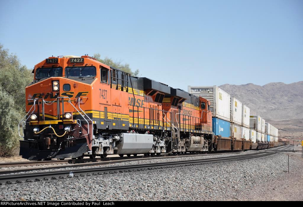 Intermodal rolls west